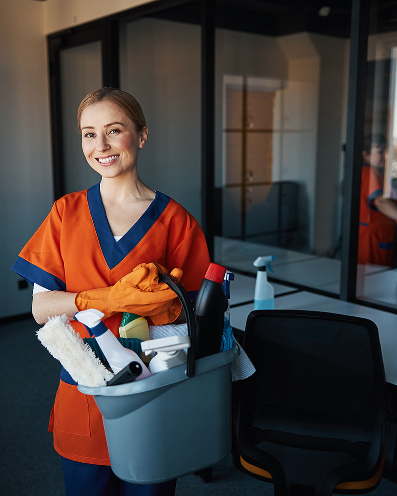 Janitorial cleaning services